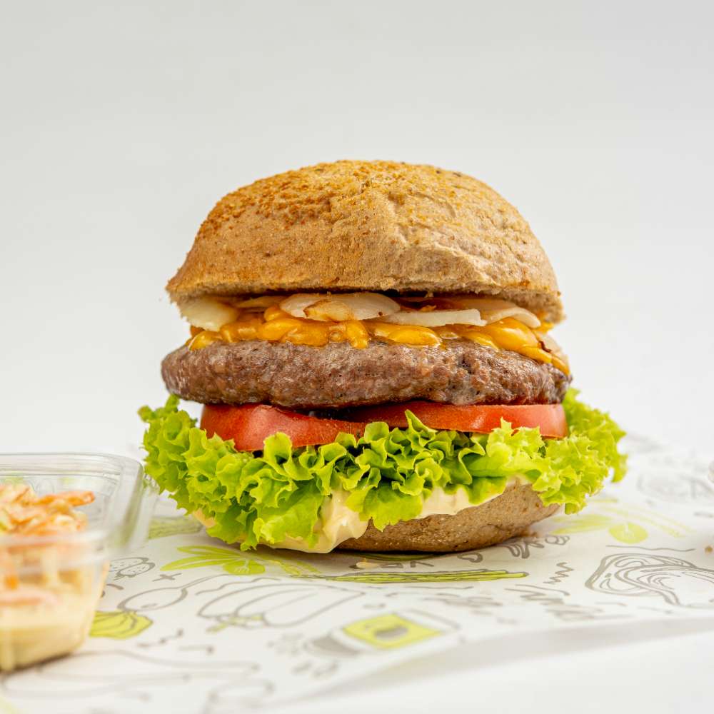 Classic Beef & Mushroom Burger